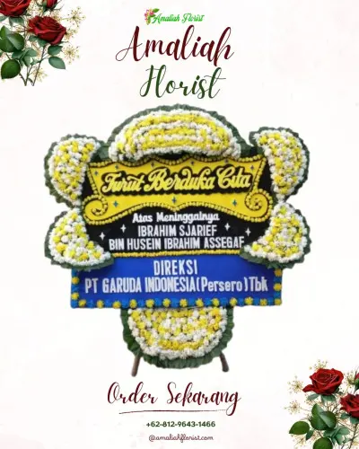 Papan Bunga Duka di Bungaya
